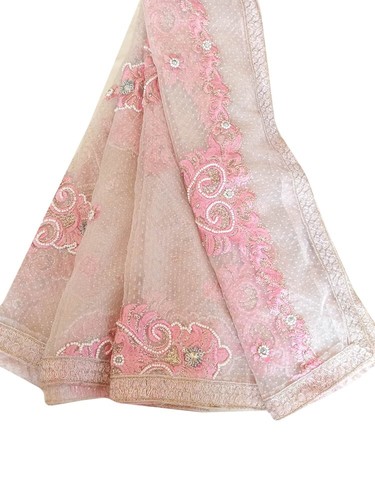 Netzstoff dupatta schal - dupatta,