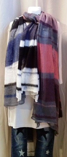 Fischernetz schal scarf tuch - fischernetz,